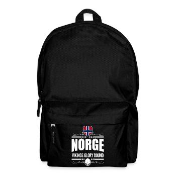 NORVÈGE - NORGE VIKINGS GLORY - Sac à dos - noir - Devant