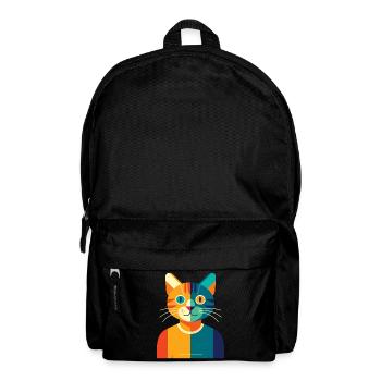 CAT MULTICOLORE – Baby & Kinder - Rucksack - Schwarz - Vorne