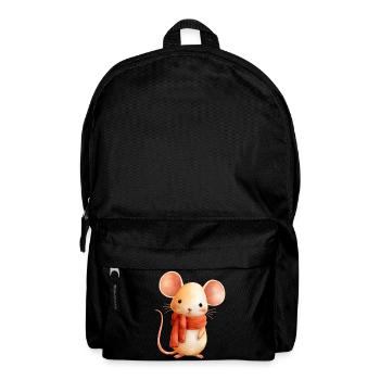 Petite Souris d’Automne, Dessin contes pour Enfant - Sac à dos - noir - Devant