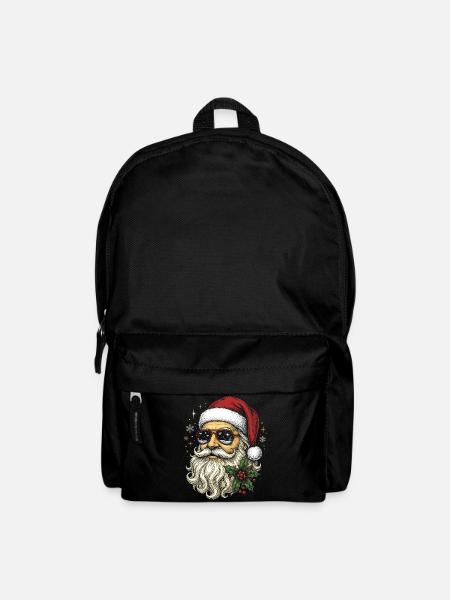 Six Seven Bruh Cool Santa Weihnachtsgeburtstag - Rucksack - Schwarz