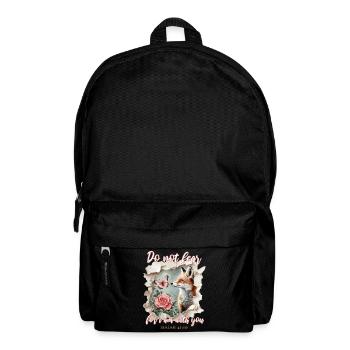 Bible Verse Christian Fox - Backpack - black - Front