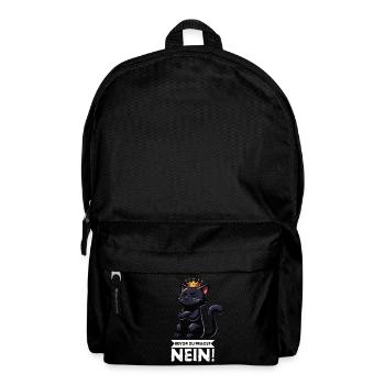Avant que tu ne demandes Pas de chats Chats Amateur des chats - Sac à dos - noir - Devant