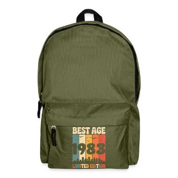 Born in 1983 - Backpack - olive green - Front