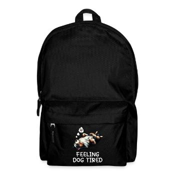 Feeling Dog Tired Australian Shepherd Aussiehalter - Rucksack - Schwarz - Vorne