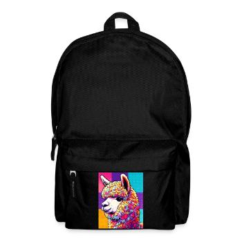 Alpaka - Rucksack - Schwarz - Vorne