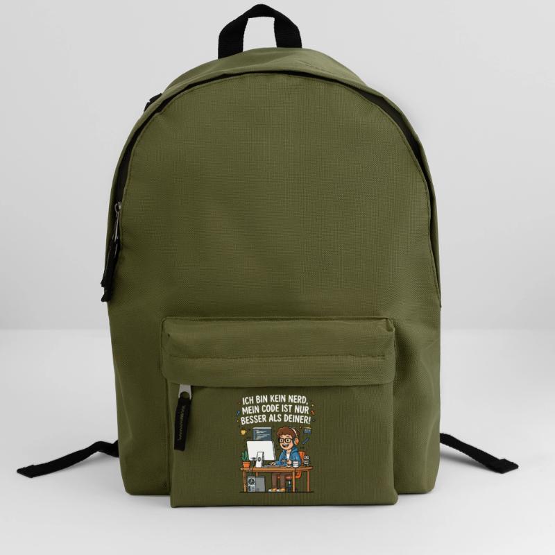Coder Humor Programmierer Spruch Rucksack