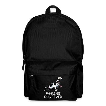 Propriétaire de Boston Terrier Bostie fatigué - Sac à dos - noir - Devant