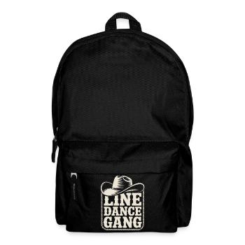 Line Dance Gang Cowboy Country - Backpack - black - Front