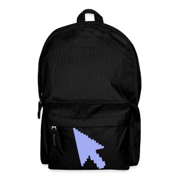 Zeiger Maus Silhouette - Rucksack - Schwarz - Vorne