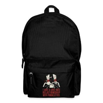 Relation avec la calisthénie - Sac à dos - noir - Devant