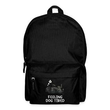 Feeling Dog Tired Cane Corso Italian Mastiff - Backpack - black - Front