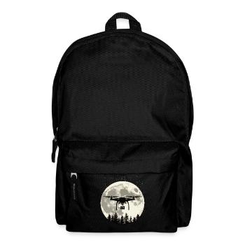 Drone Cinematic FPV Flying Nature Retro Gift - Backpack - black - Front