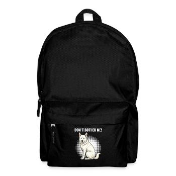 Don't Bother Me White Shepherd - Backpack - black - Front
