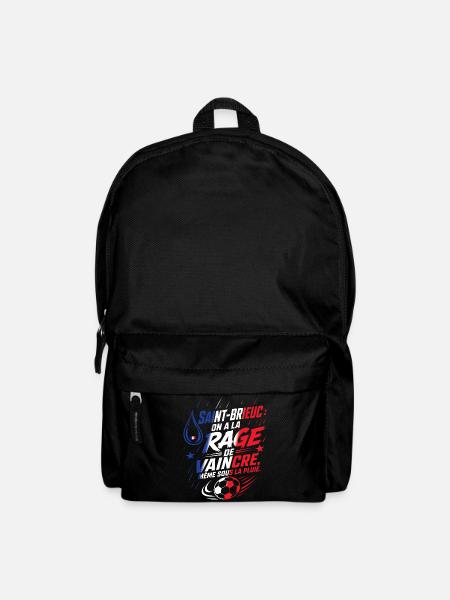 Saint-Brieuc Rage Pluie - Rucksack - Schwarz