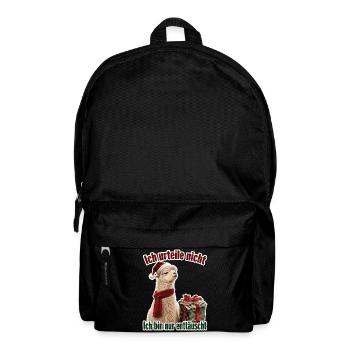 Ich urteile nicht, Ich bin nur enttäuscht - Rucksack - Schwarz - Vorne