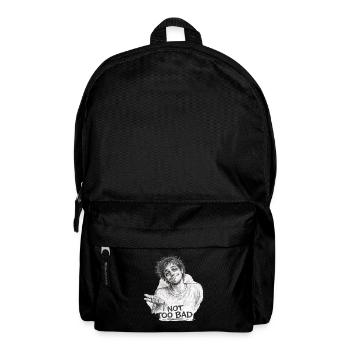Not Too Bad Funny Pencil Sketch - Backpack - black - Front