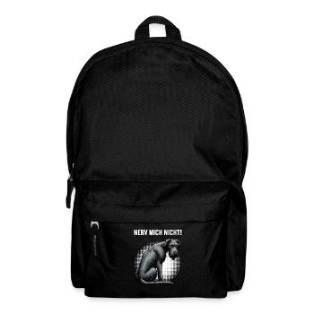 Nerv Mich Nicht Irischer Wolfshund Wolfshundhalter - Rucksack - Schwarz - Vorne