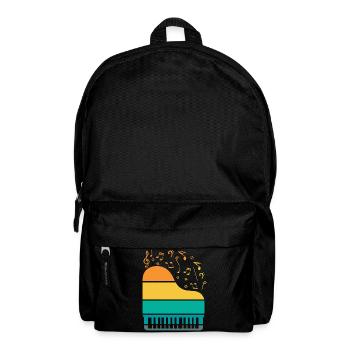 Piano Piano Musician Gift Gift Idea - Backpack - black - Front