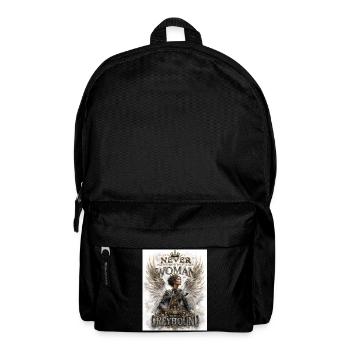 Woman_and_Greyhound - Rucksack - Schwarz - Vorne