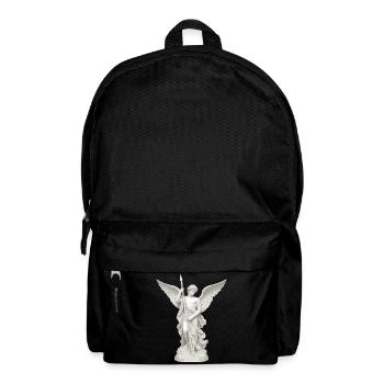 Geflügelter Engel mit Speer-Illustration - Rucksack - Schwarz - Vorne