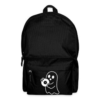 Kuscheliger Geist mit Augenball - Rucksack - Schwarz - Vorne