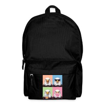 Eagle Adler - Rucksack - Schwarz - Vorne
