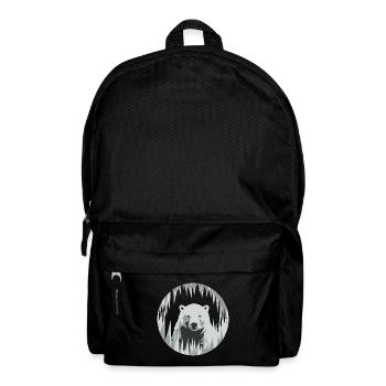 Polar bear - Backpack - black - Front