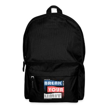 Break your Limits - Backpack - black - Front