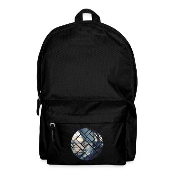 Conception graphique de la voile océanique - Sac à dos - noir - Devant