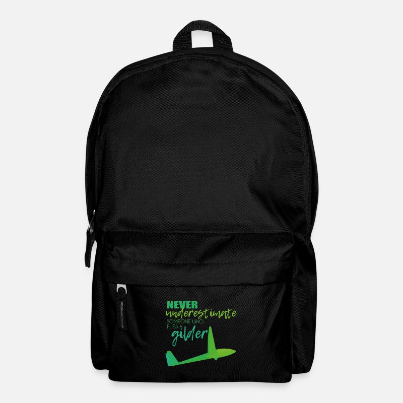 Segelfliegen Segelflieger - Rucksack - Schwarz