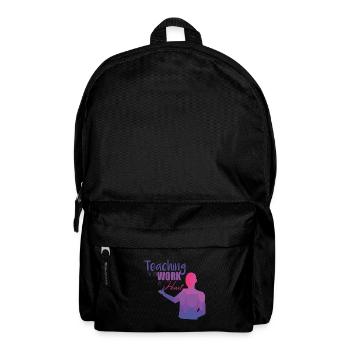 teacher - Backpack - black - Front