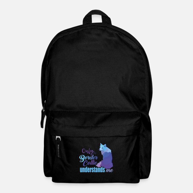 Border Collie - Rucksack - Schwarz