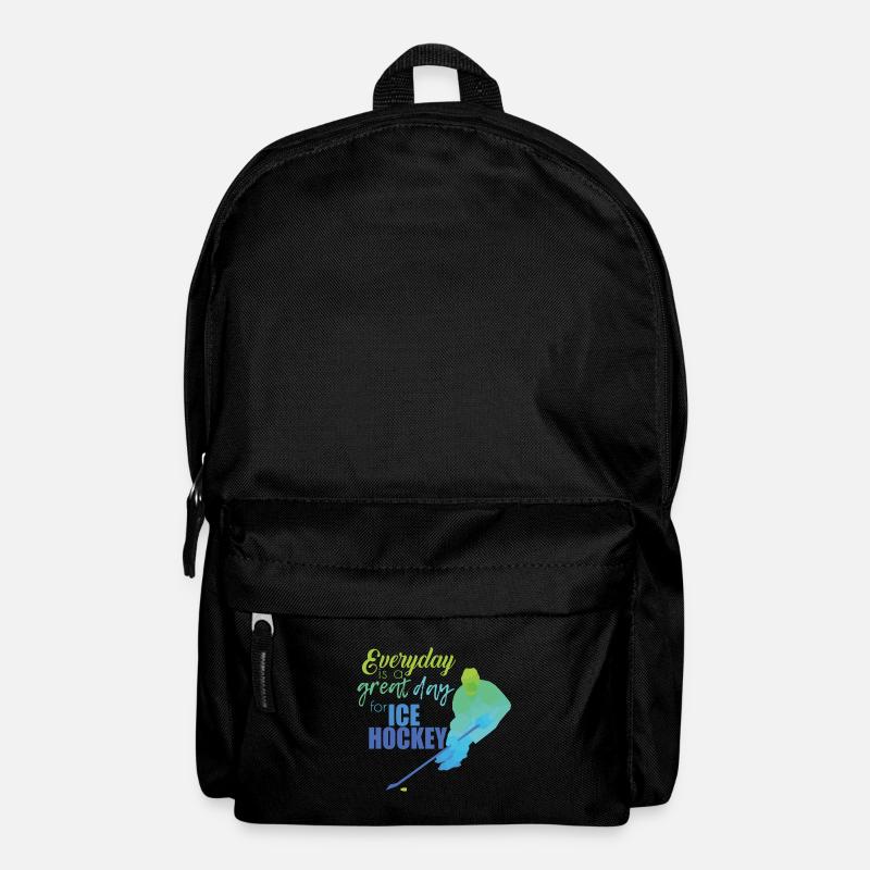 Eishockey - Rucksack - Schwarz