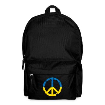 PEACE UKRAINE - STOP WAR - FREE - Backpack - black - Front