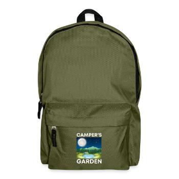 Campers Garden - Rucksack - Olivgrün - Vorne