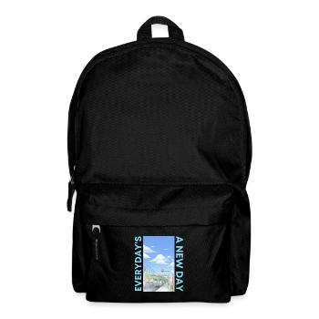 Everyday is a new day - Backpack - black - Front