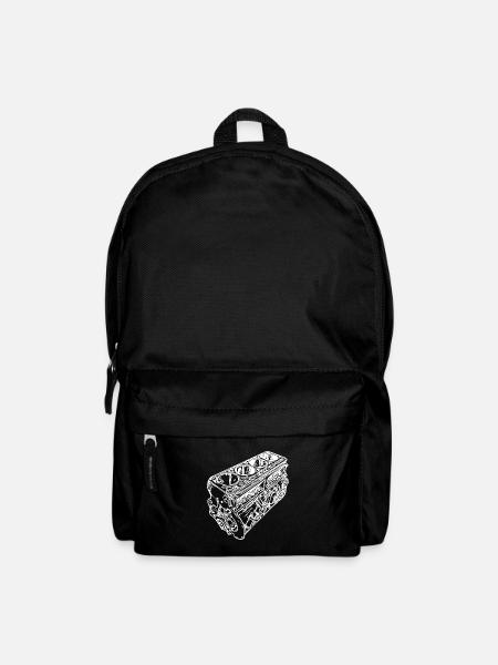 Auto Motorblock Zylinder Hubraum Fan - Rucksack - Schwarz