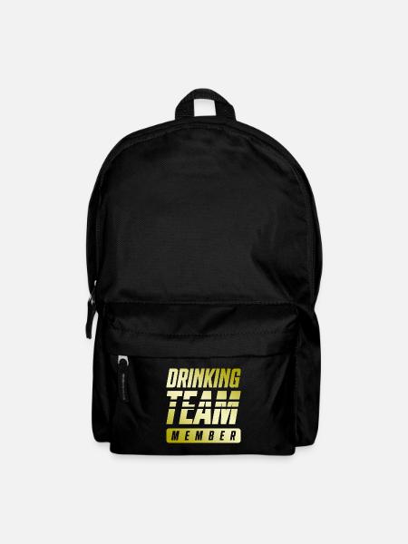 Drinking Team - Rucksack - Schwarz