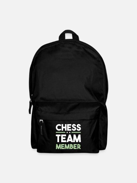 Chess Team - Backpack - black