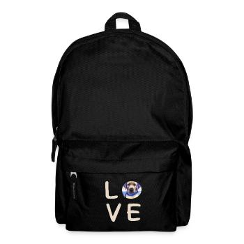 Love Labrador - Rucksack - Schwarz - Vorne