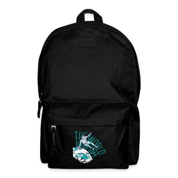 Die Welt ist unsere Trainingshalle Gym Parkour - Rucksack - Schwarz - Vorne