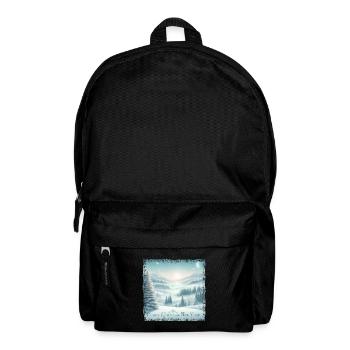New Year's Day - Peace and Enjoyment in Winterland - Backpack - black - Front