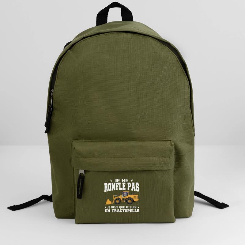 Construction machine Backhoe loader Snorer Backpack
