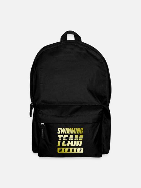Équipe de natation - Sac à dos - noir