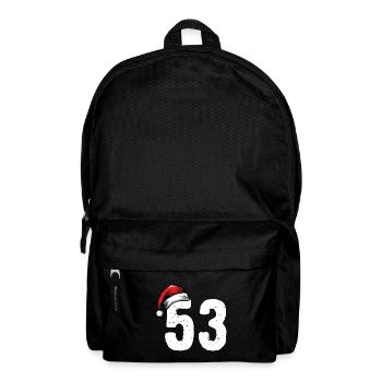 53 Numéro Noël - Sac à dos - noir - Devant