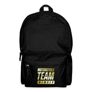 Motorcycle Team - Backpack - black - Front