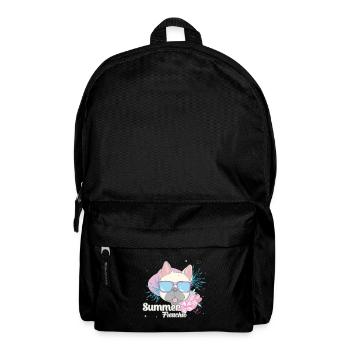 Summer Frenchie French Bulldog - Backpack - black - Front