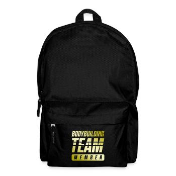 Équipe de musculation - Sac à dos - noir - Devant