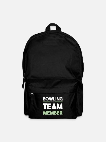 Bowling Team - Rucksack - Schwarz