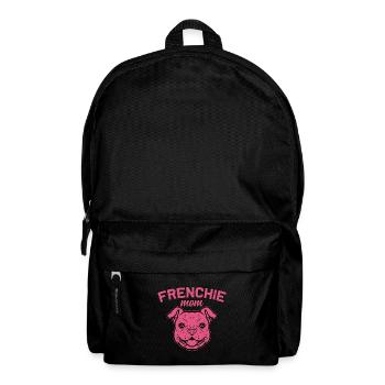 Frenchie Mom - Rucksack - Schwarz - Vorne
